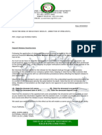 E.B.I.D Acknowledgement Letter and Form PDF
