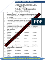 RRB NTPC Previous Papers