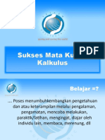 Tips Sukses Kalkulus