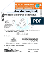 Ficha de Medidas de Longitud Para Segundo de Primaria