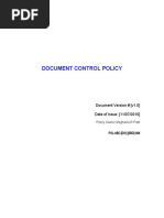 Download Sample_Document Control Policy by maggie1119 SN41672550 doc pdf