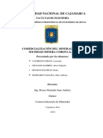 Comercializacion de Minerales PDF