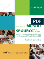 Hacia Un Mundo Seguro para La Ninez - Medodologia Recome PDF