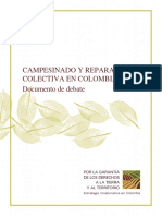 Campesinadoyreparacion Eni Colombia PDF