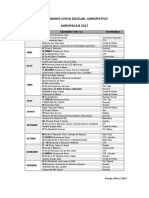 Calendario AgroPacaje 2017