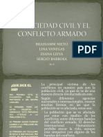 La Sociedad Civil y El Conflicto Armado