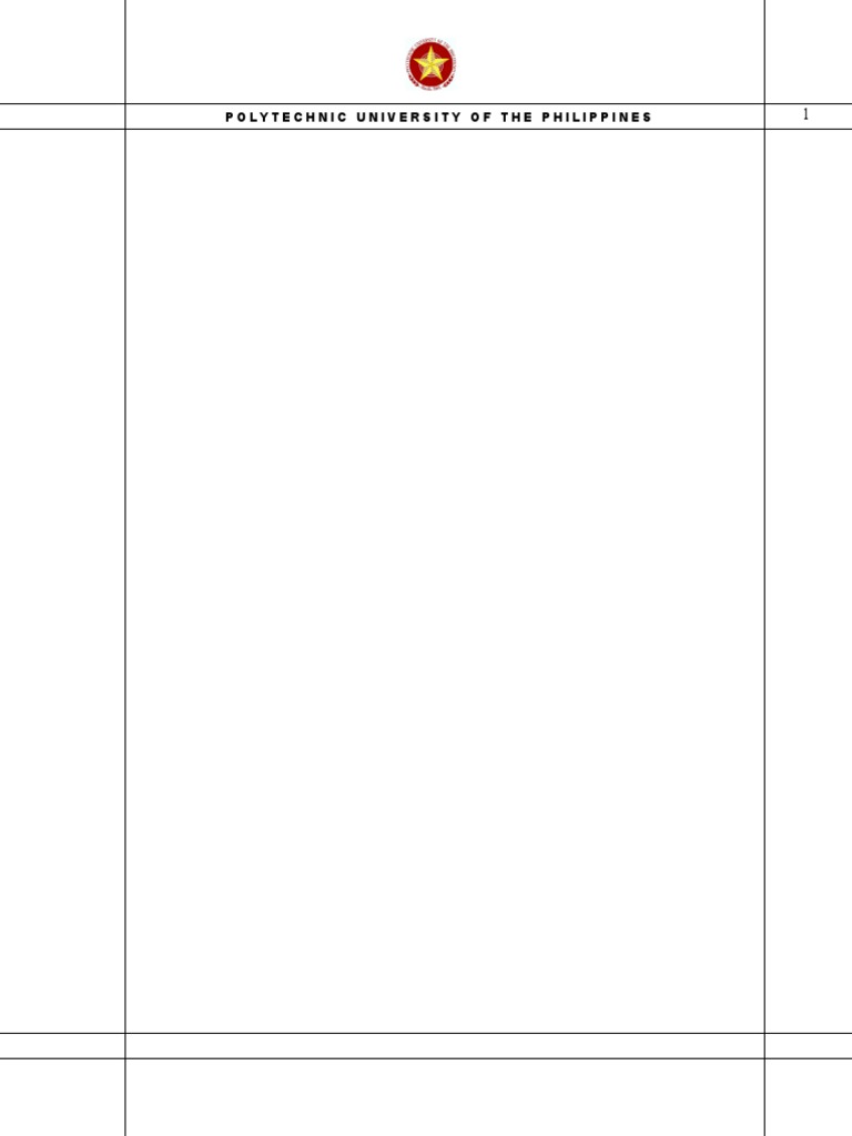 Pup Template For Thesis | PDF