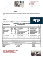 Informe Manto Preventivo Don Vito Piura PDF
