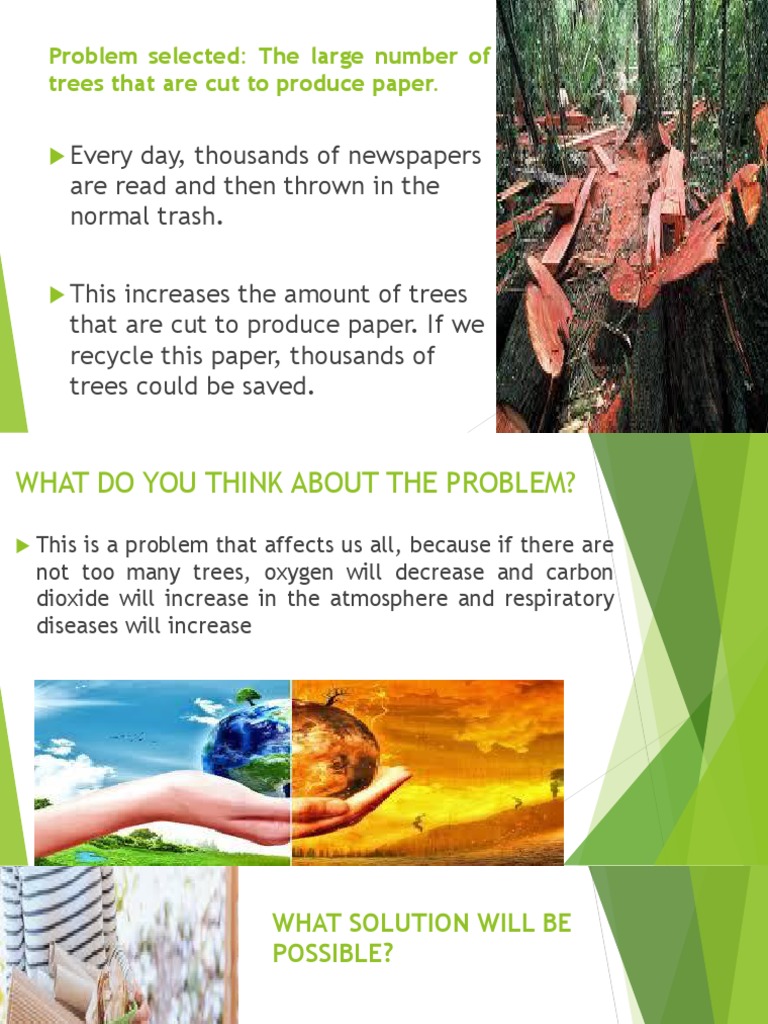 Save Trees by Reducing Newspaper Waste | PDF