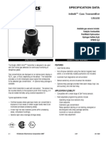 Infiniti Gas Transmitter U9500: Specification Data