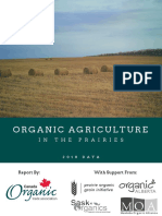 Organic Agriculture in the Prairies 2018 Data