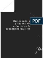 Kraemer - 2000 - DIMENSÕES E FUNÇÕES DO CONHECIMENTO PEDAGÓGICO-MUSICAL