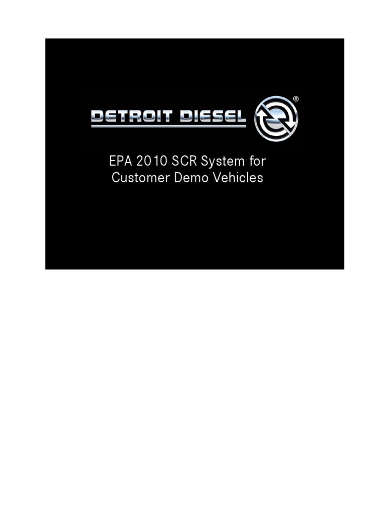 234 Epa 10 SCR System | PDF | Exhaust Gas | N Ox