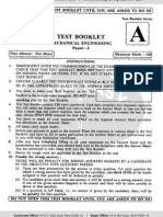 De Easy: UPSC Engineering Services Exam: 2009 - Mechanical Engineering Objective Paper-I