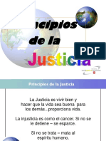 Principios de la Justicia