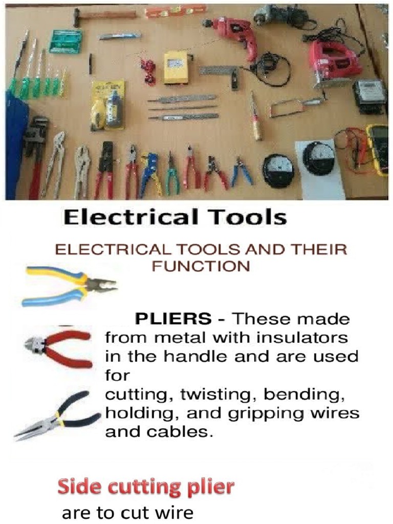 Electrical Tools | PDF, image size:768x1024