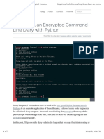 Encripted Diary With Python