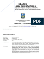 TO-C3-1. Mata Pelajaran Pemeliharaan Mesin Kendaraan Ringan