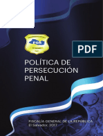 Politica de Persecucion Penal 2017 PDF