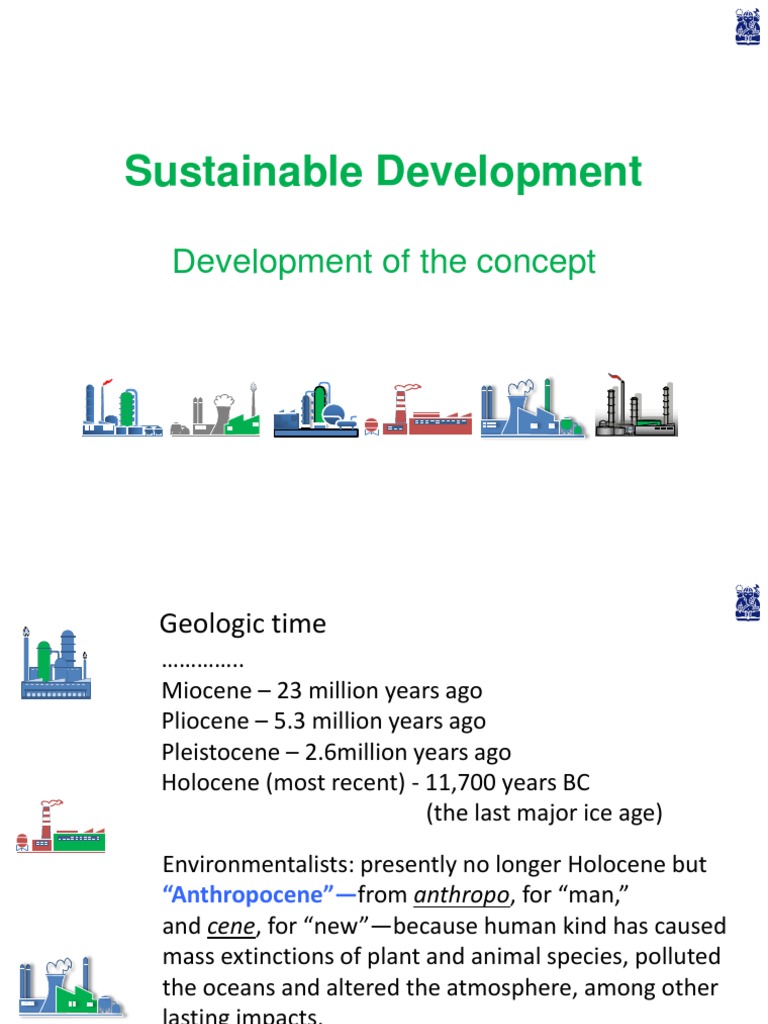 Understanding Sustainable Development Concepts | PDF | Green Chemistry ...