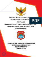 Sampul Perdes Kewenangan Desa