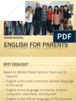 English For Parents: Vision School