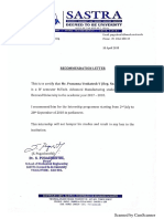 Recommendation Letter PDF