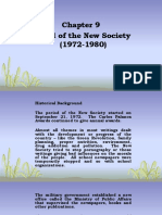 Period of The New Society (1972-1980)