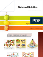 Balanced Nutrition: By: Wulan Anggraini