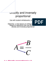 Directly and inversely proportional- equations.ppt