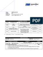 Shekhar Roy - Final CV