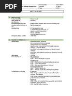 Msds Minyak Tanah 2017