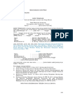 Rancangan Kontrak Matawolot - Klasari PDF