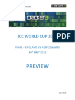 Preview of The World Cup Final