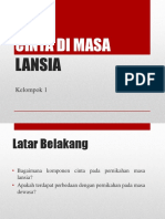 Cinta Dimasa Lansia