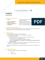 T4 - Legislación y Normativa en Comunicaciones