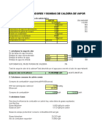 Calculo de Ventiladores y Bombas de Caldera