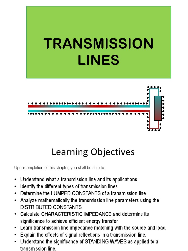 Transmission Line Parameters Overview | PDF | Transmission Line ...