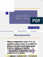 Introduction To Macroeconomics: © 2002 Prentice Hall Business Publishing Principles of Economics, 6/e Karl Case, Ray Fair