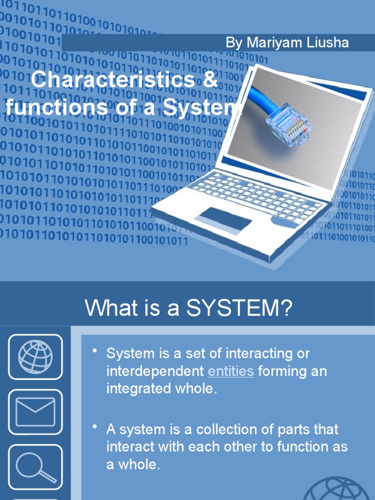 System Characteristics and Functions | PDF | System | Modularity