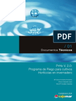 Prho v 20 Programa de Riego Para