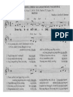 Music Sheet Salmo 1