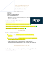 ELLM: Cross Border Practices, Model Rule 5.5, Associations of Lawyers