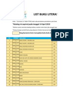 Data Stok Buku Gramedia 7 April 2019