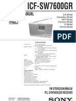 Icf-Sw7600gr Service Manual v1.1