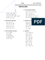 Práctica Final: Factorizar Por