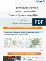 Safety and Security Analysis in Automated Urban Guided Transport Systems Using STPA