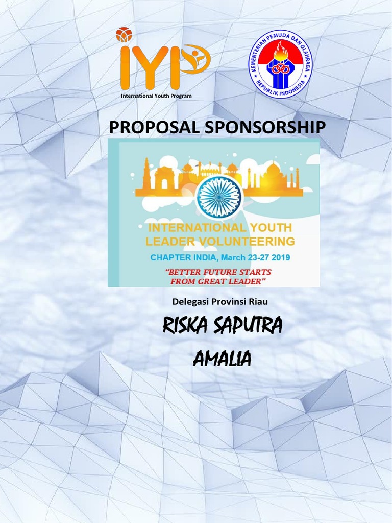  contoh  proposal  sponsor