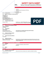 Safety Data Sheet: Hydroxyl-Terminated Polybutadiene (HTPB) Resin