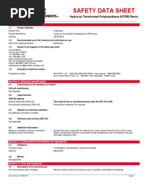 Safety data sheet